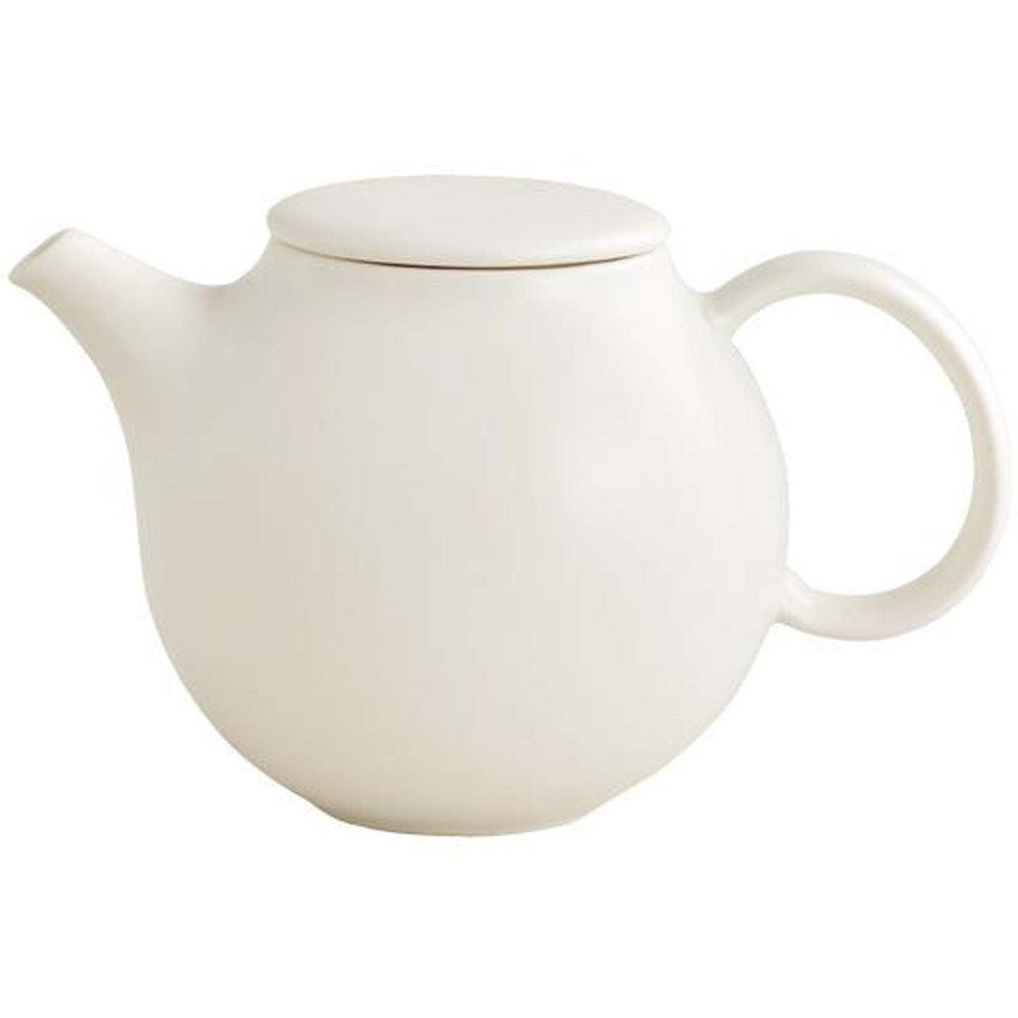 Kinto PEBBLE Teapot 480ml Porcelain with Stainless Steel Strainer