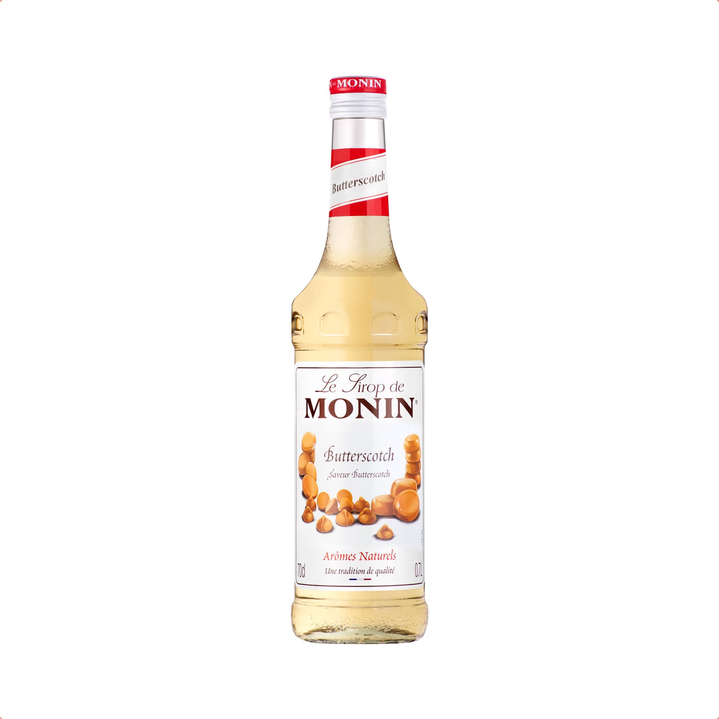 Monin Premium Butterscotch Syrup 700ml Glass Bottle
