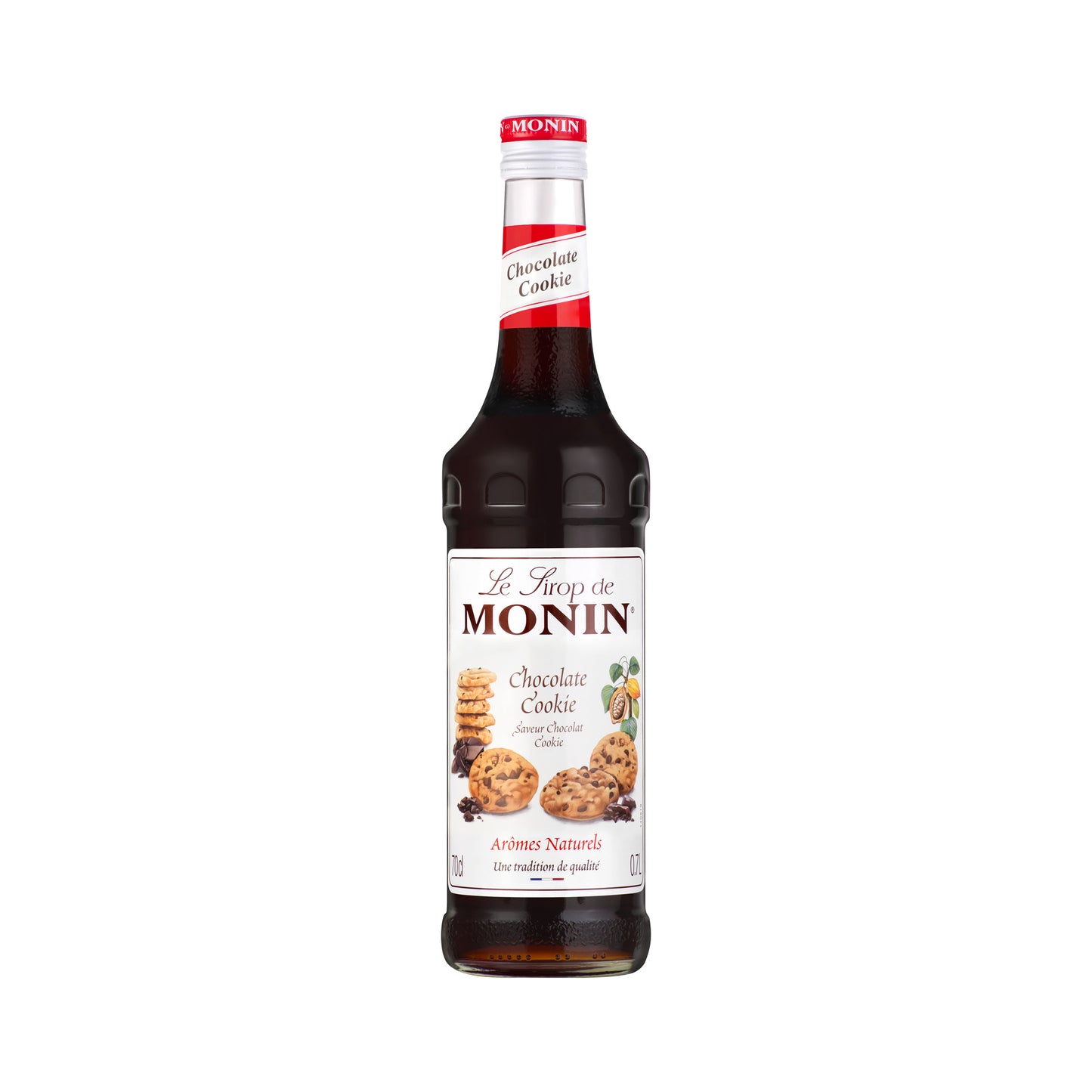Monin Premium Chocolate Cookie Syrup 700ml Glass Bottle
