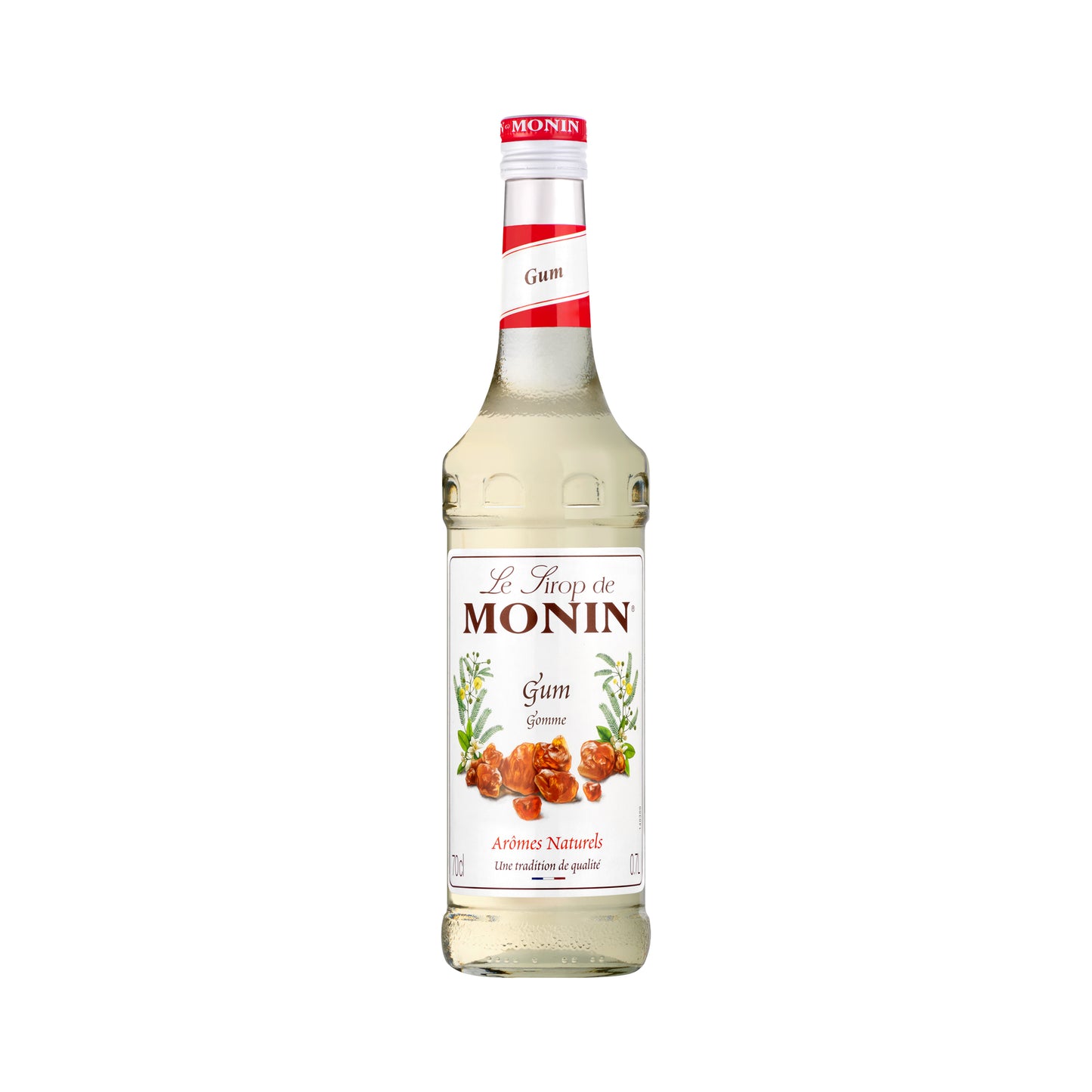 Monin Premium Gum Syrup 700ml Glass Bottle