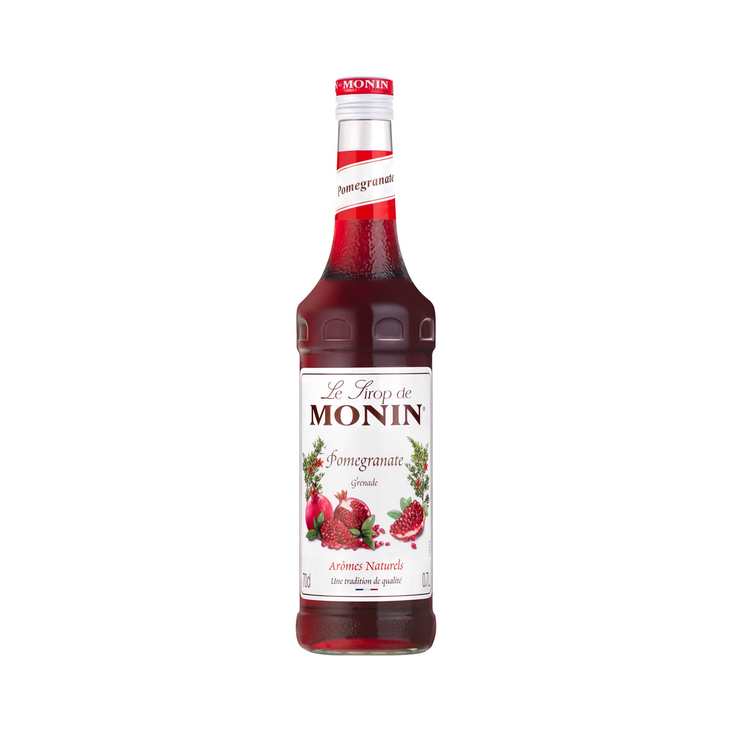 Monin Premium Pomegranate Syrup 700ml Glass Bottle