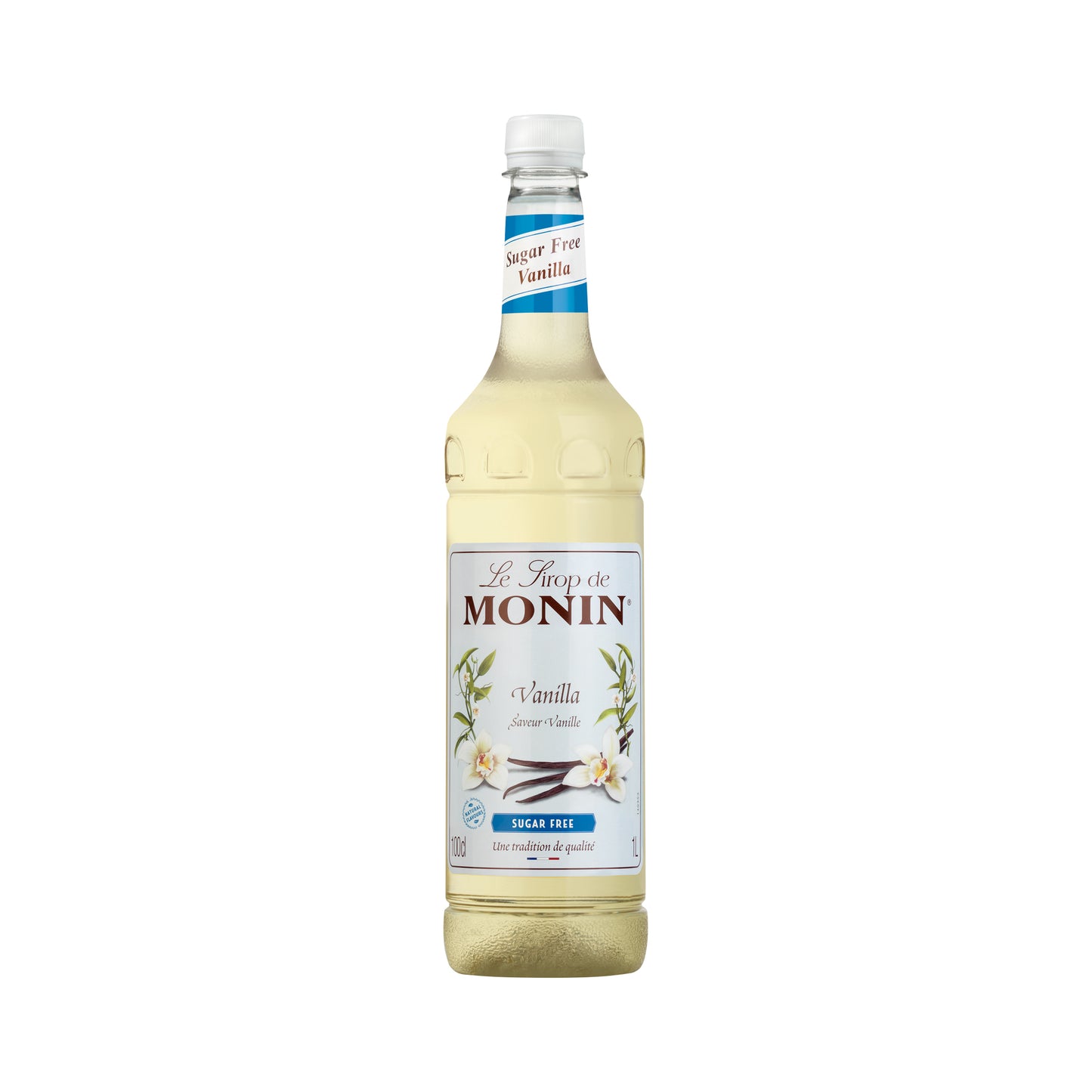 Monin Premium Vanilla Sugar Free Syrup 1L