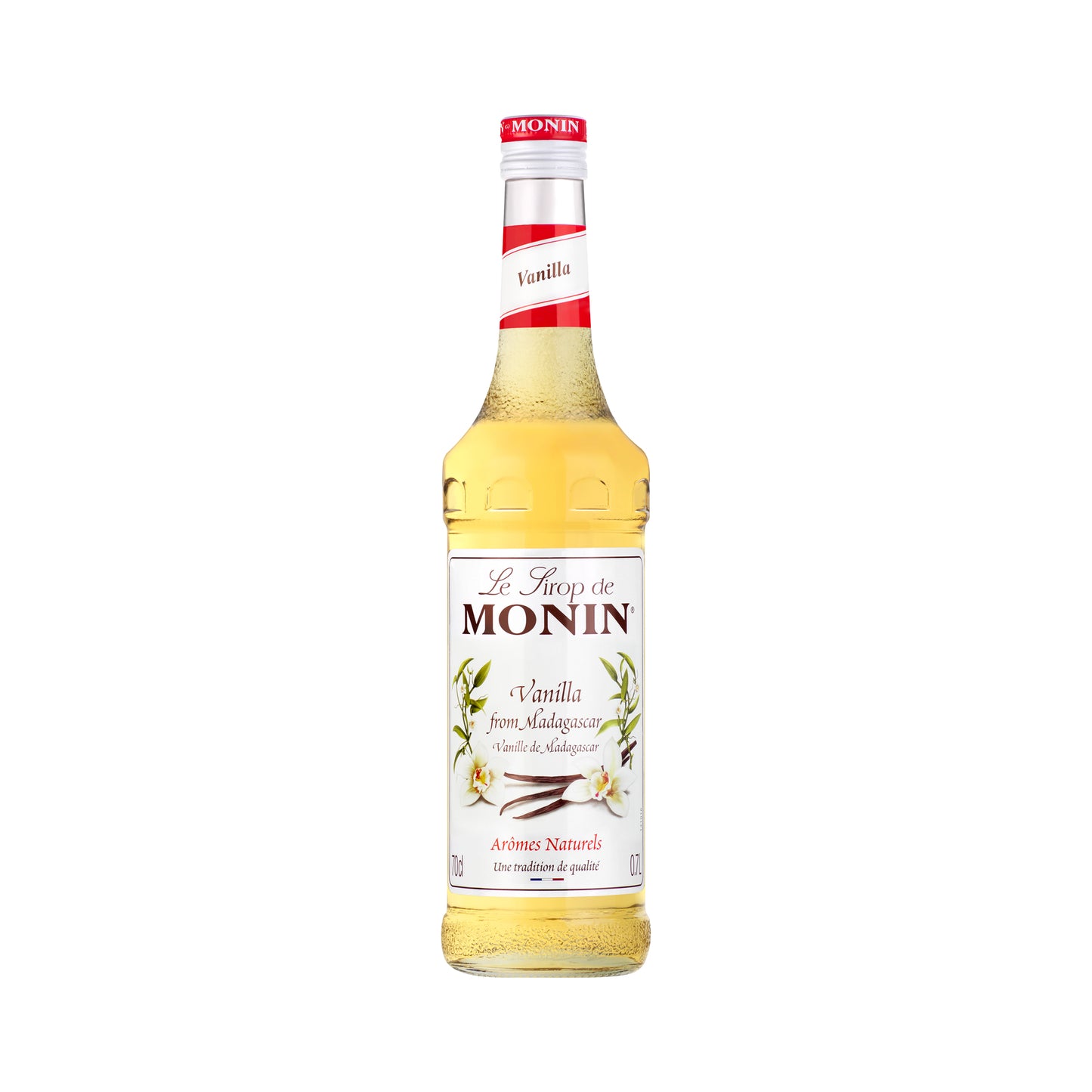 Monin Premium Vanilla Syrup 700ml Glass Bottle