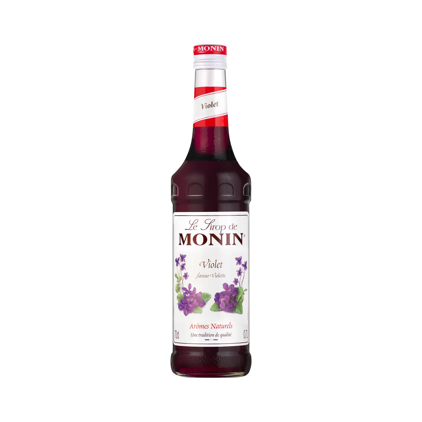 Monin Premium Violet Syrup 700ml Glass Bottle