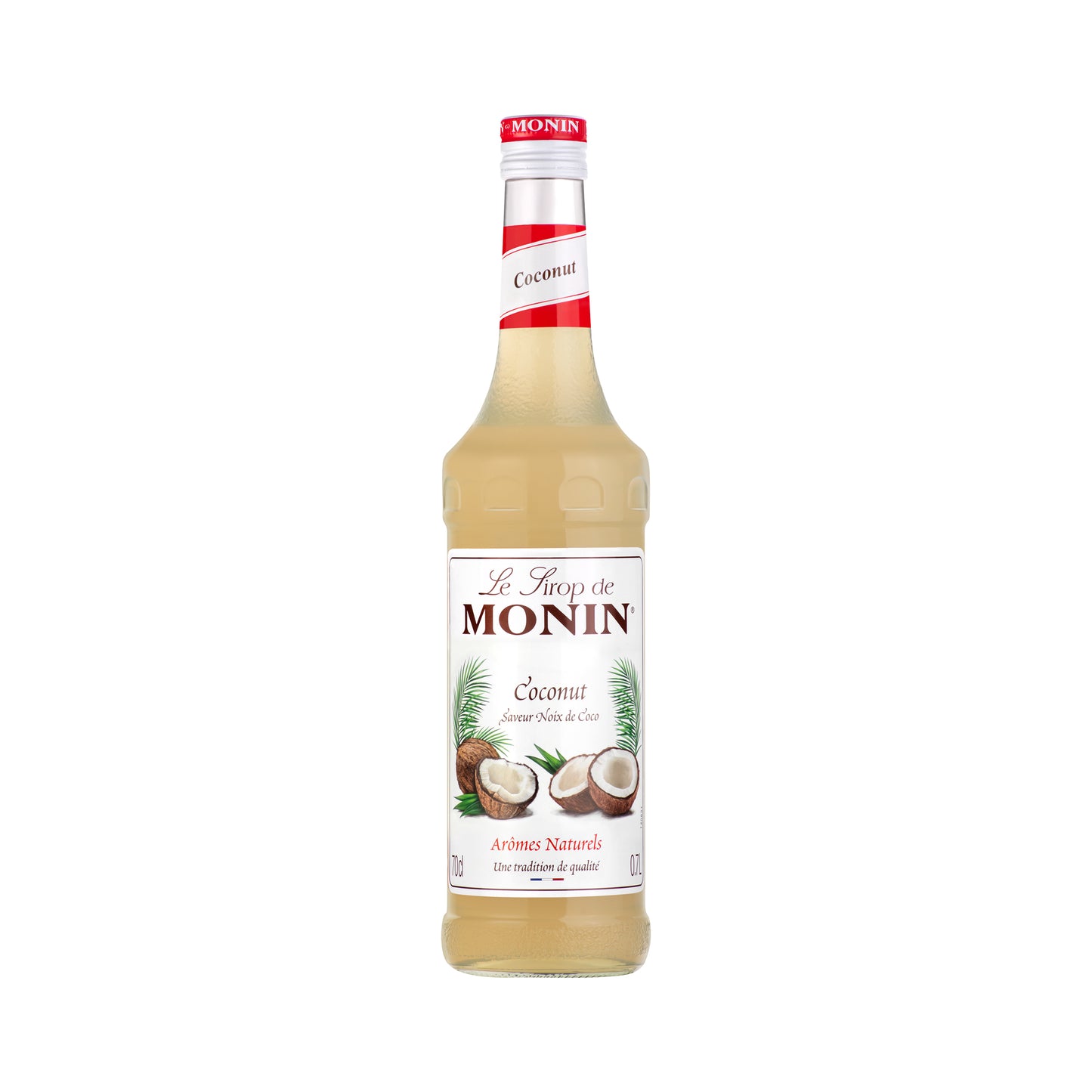 Monin Premium Coconut Syrup 700ml Glass Bottle