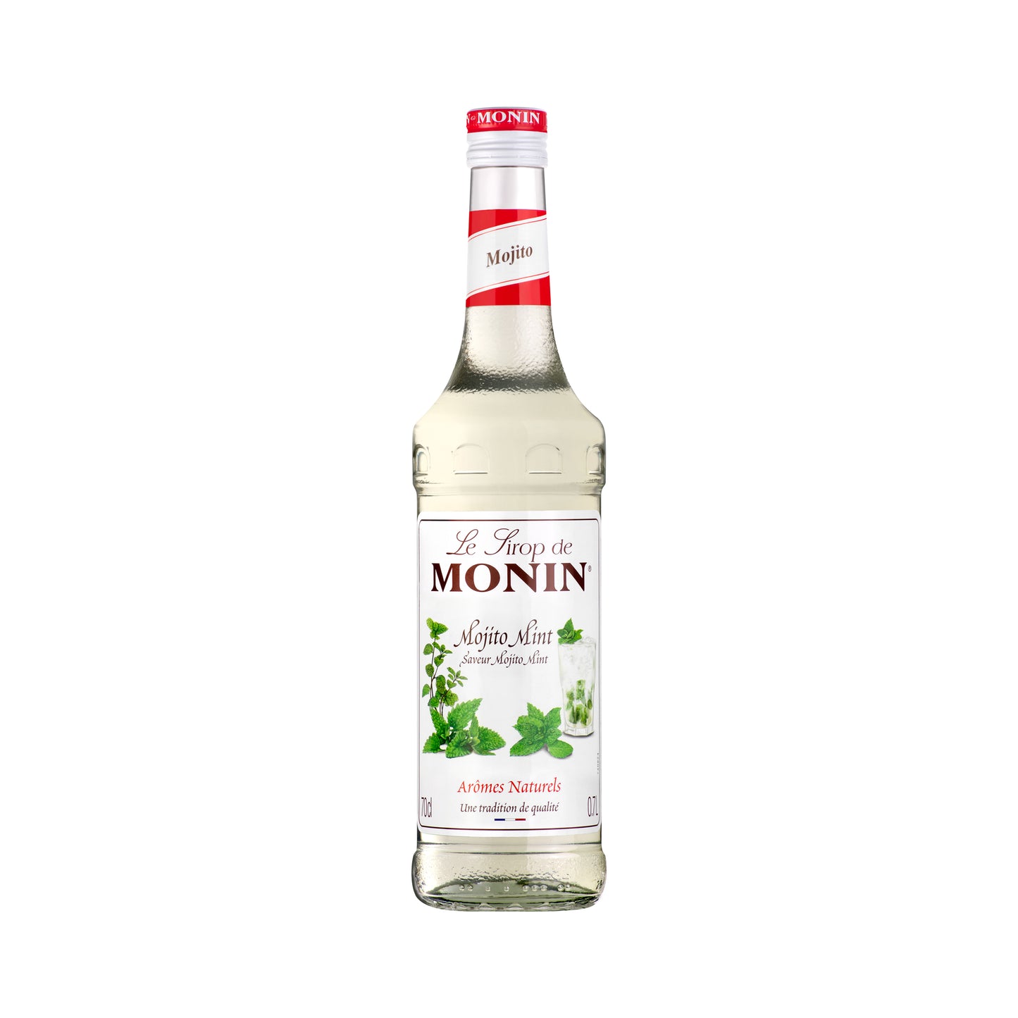 Monin Premium Mojito Mint Syrup 700ml Glass Bottle