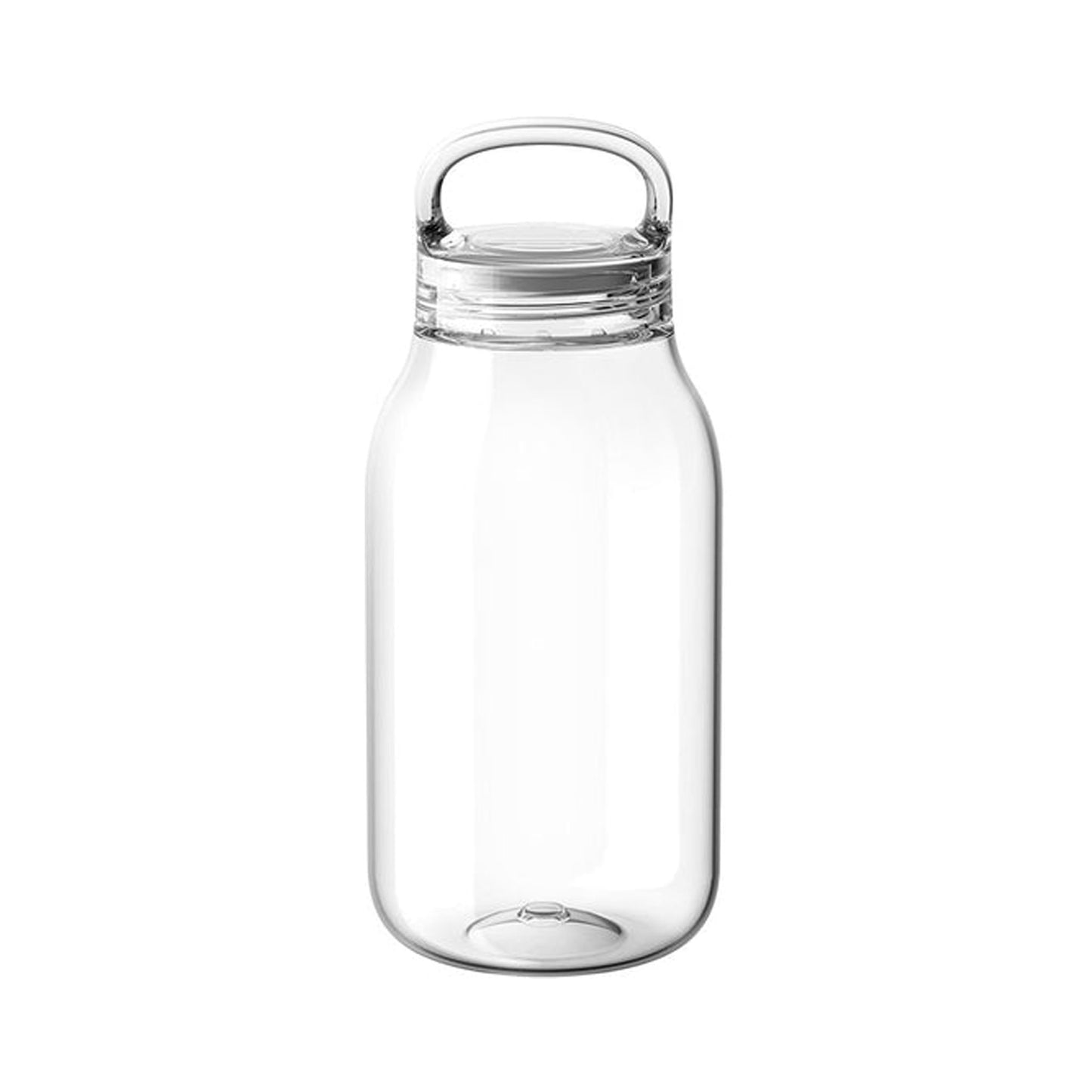 Kinto WATER BOTTLE 300ml Transparent Copolyester with Handle and Twist Lid