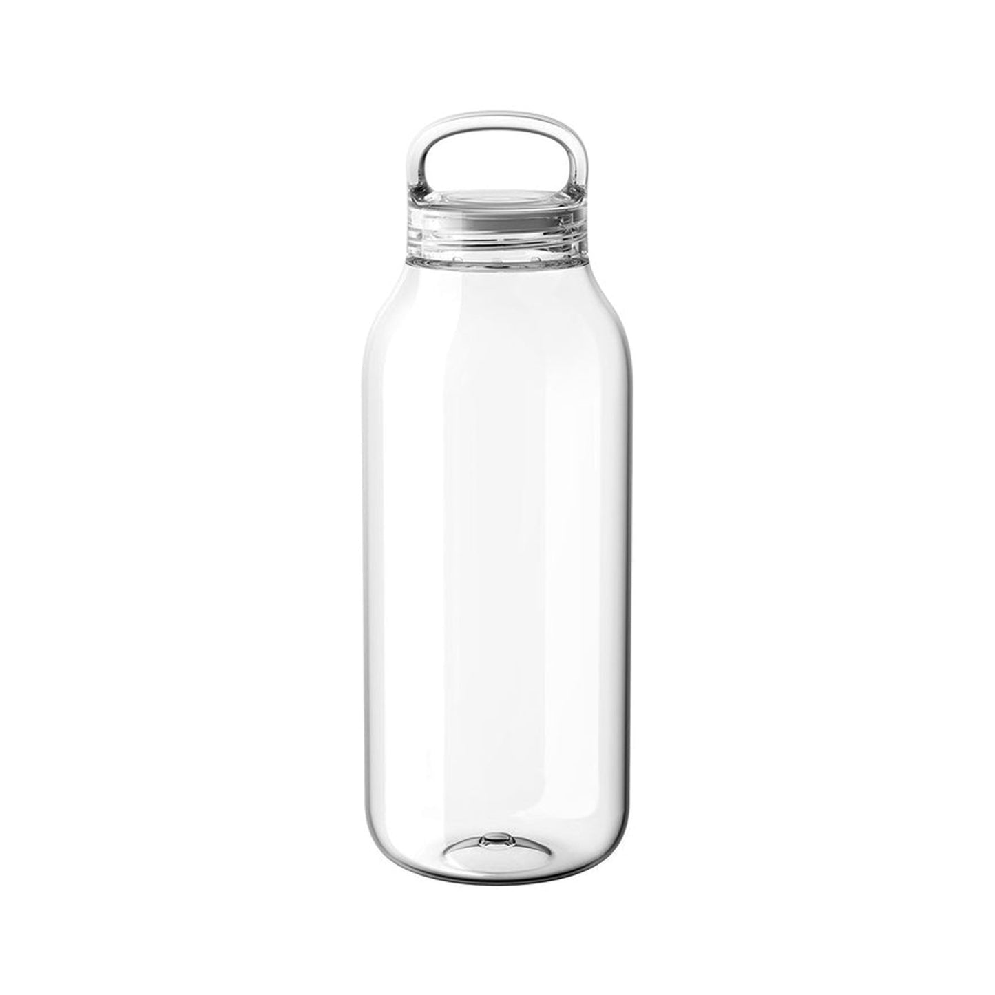 Kinto WATER BOTTLE 500ml Transparent Copolyester with Handle and Twist Lid