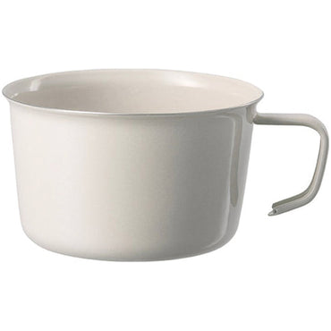 Kinto FORIS Wide Mug 400ml - Lightweight Enamel Cup for Soup & Outdoor Use