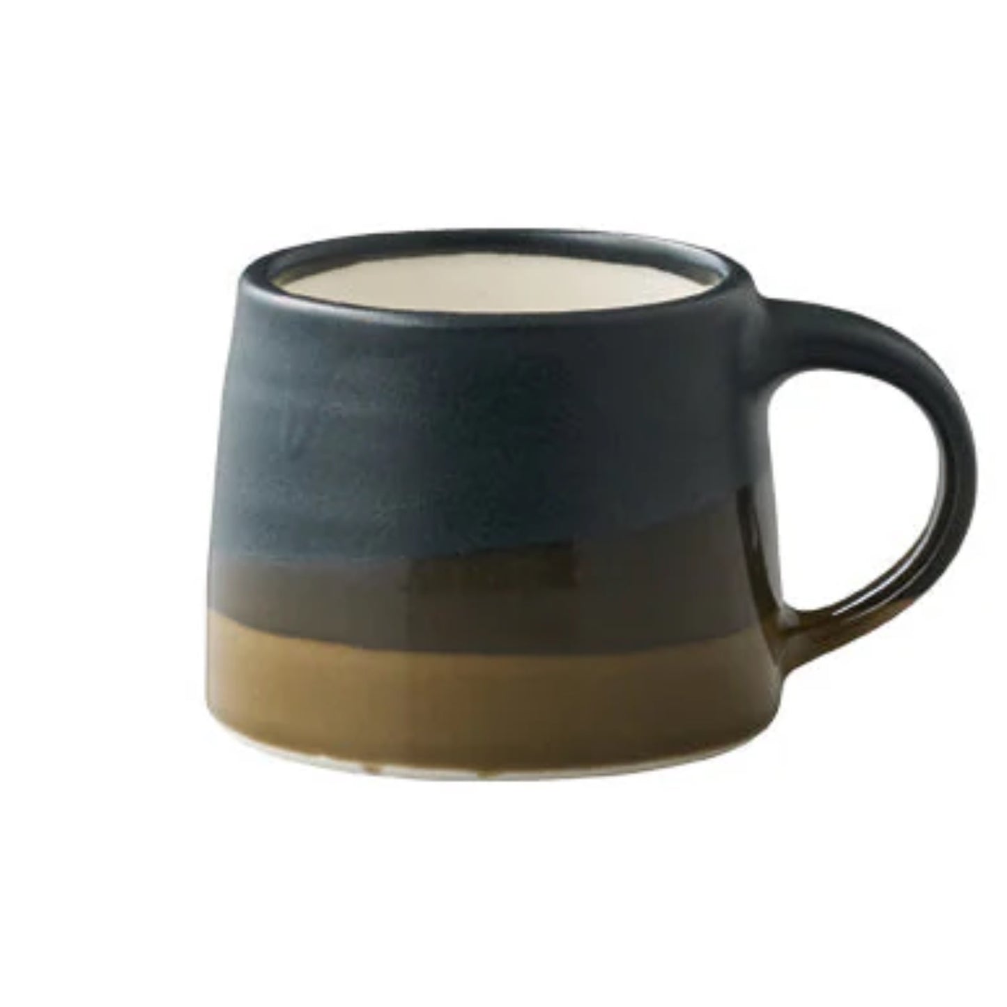 Kinto SCS-S03 Porcelain Small Espresso Cup - Black x Brown - 4oz