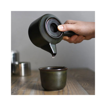 Kinto LT Kyusu Teapot 300ml - Porcelain Japanese-Style Teapot