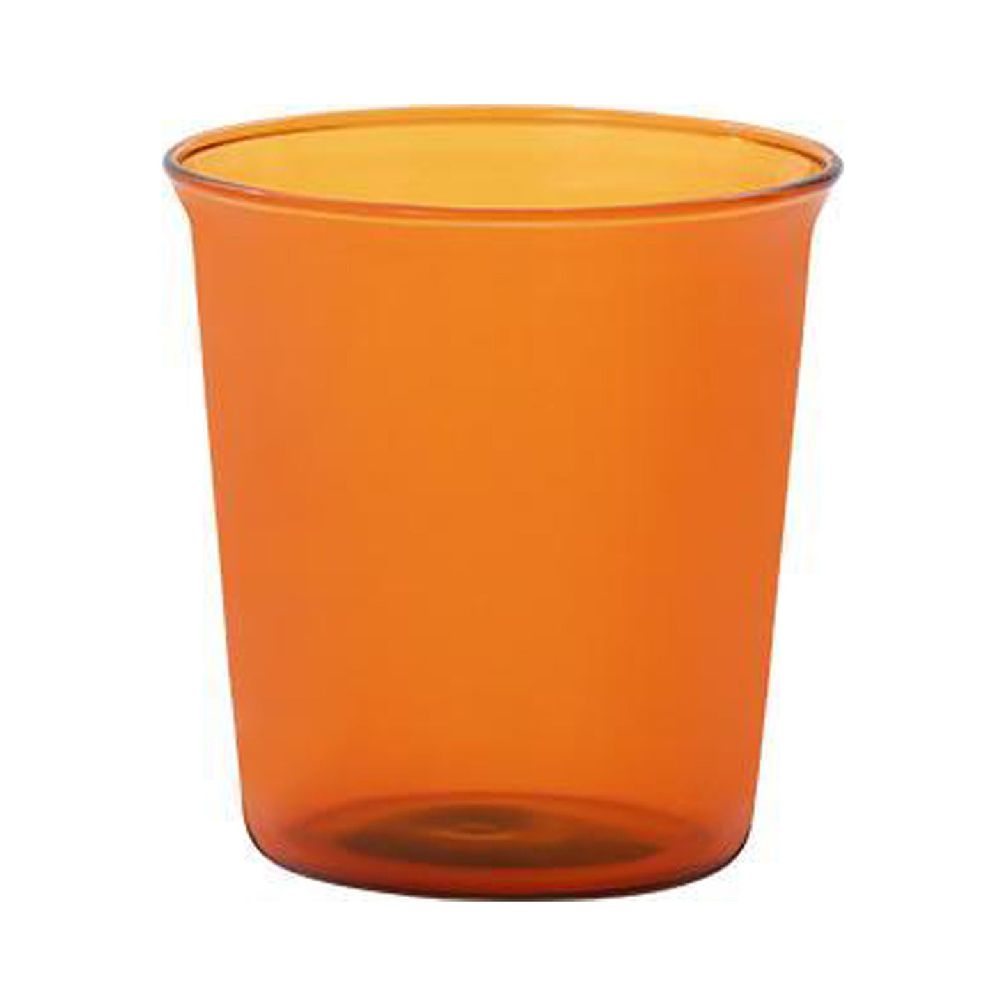 Kinto CAST AMBER Glass 250ml - Heat-Resistant with Smooth Flow Design