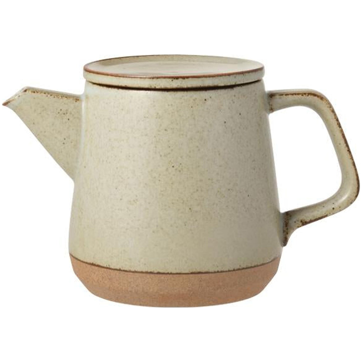 Kinto CLK-151 Teapot 500ml - Elegant Porcelain Teapot with Stainless Steel Strainer