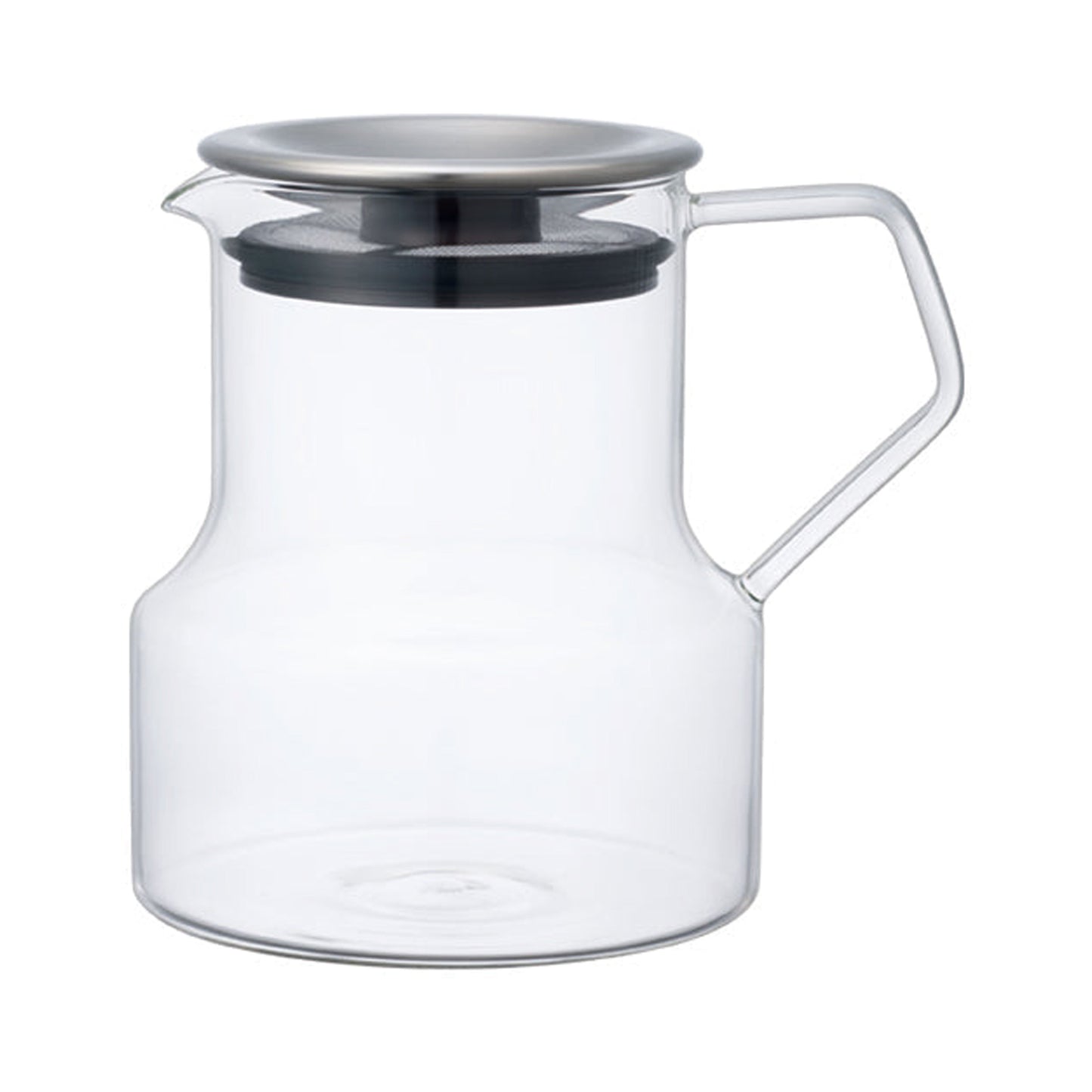 Kinto CAST Teapot 700ml - Elegant Heat-Resistant Glass with Mesh Strainer