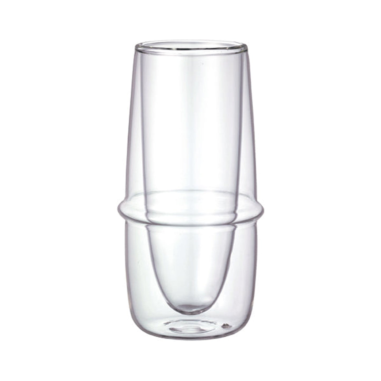 Kinto KRONOS Double Wall Champagne Glass 160ml - Insulated Glassware