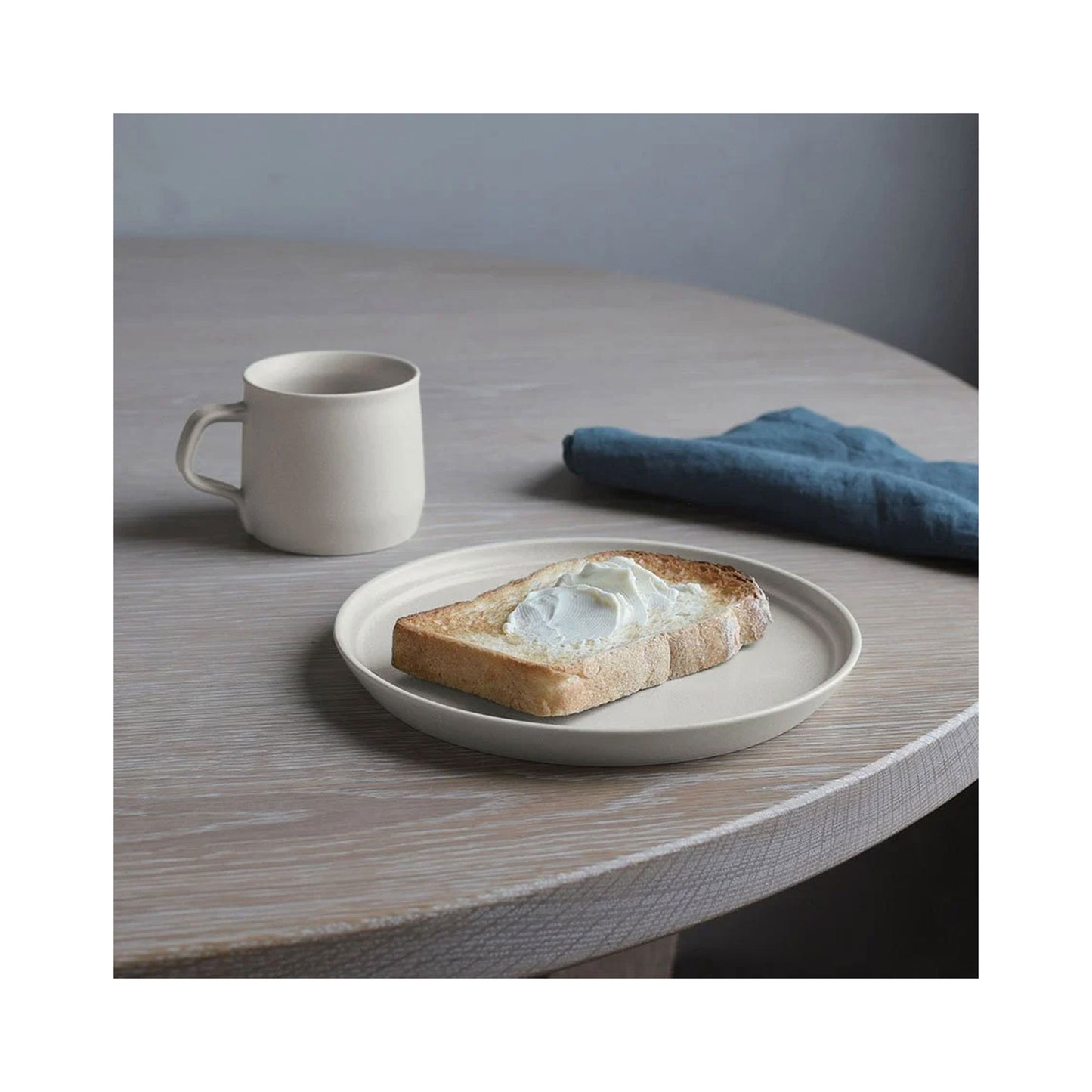 Kinto FOG Mug 270ml - Matte Grey Porcelain Coffee & Tea Cup