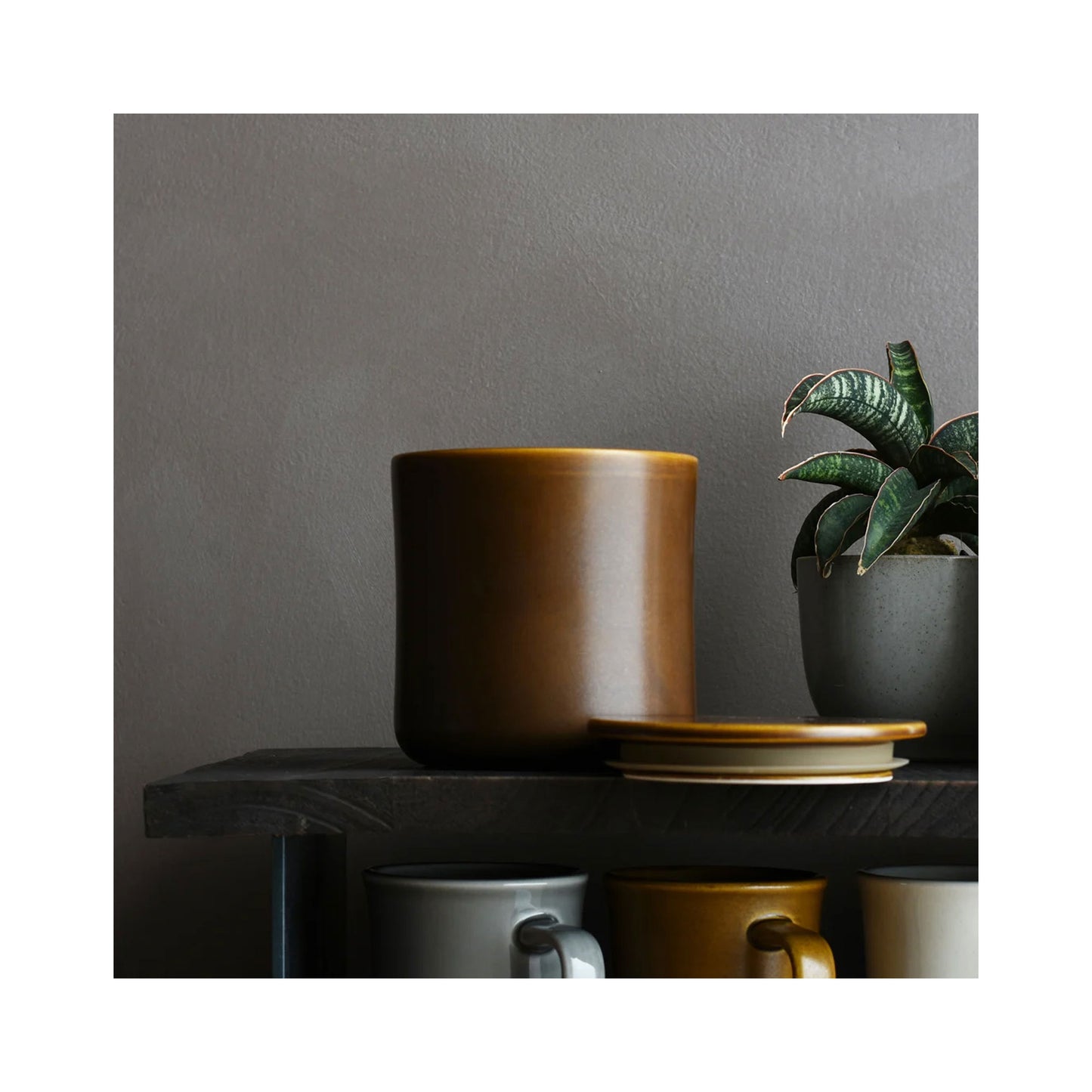 Kinto SCS Coffee Canister 600ml - Porcelain - Slow Coffee Style - Made in Japan