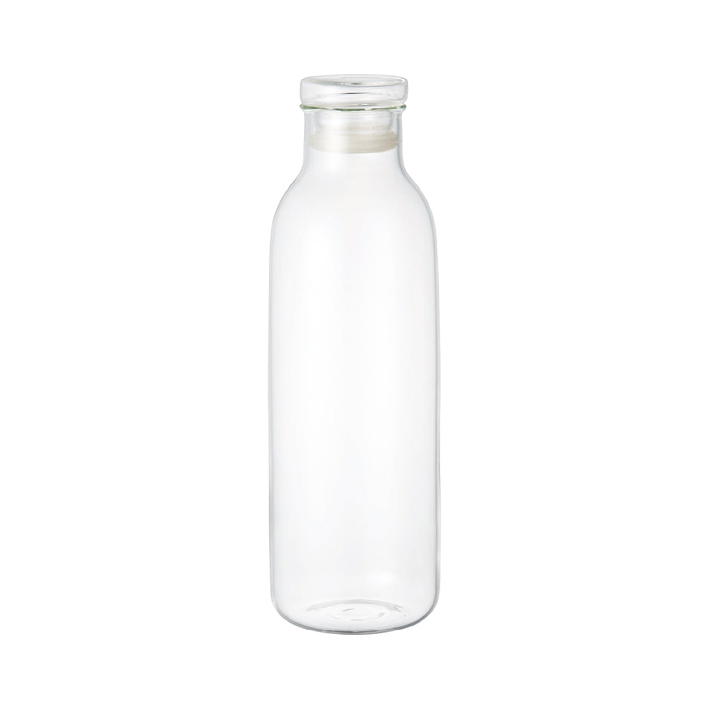 Kinto BOTTLIT Carafe 1L - Glass Bottle with Silicone Seal for Beverages