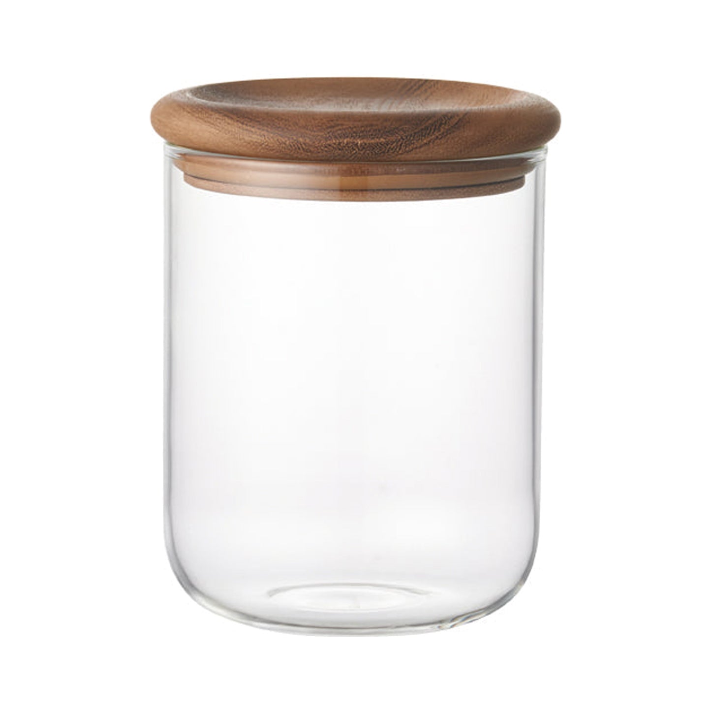 BAUM NEU Canister 800ml - Heat-Resistant Glass with Acacia Wooden Lid