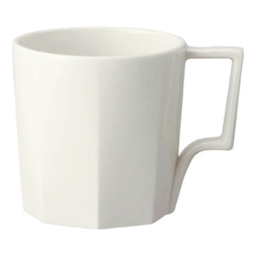 Kinto OCT Mug 300ml - Porcelain Mug with Elegant Octagonal Design
