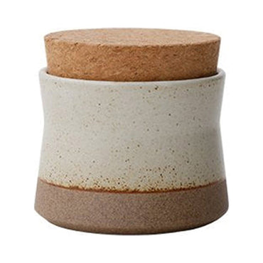 Kinto CLK-211 Canister 100ml - Porcelain Storage with Cork Lid