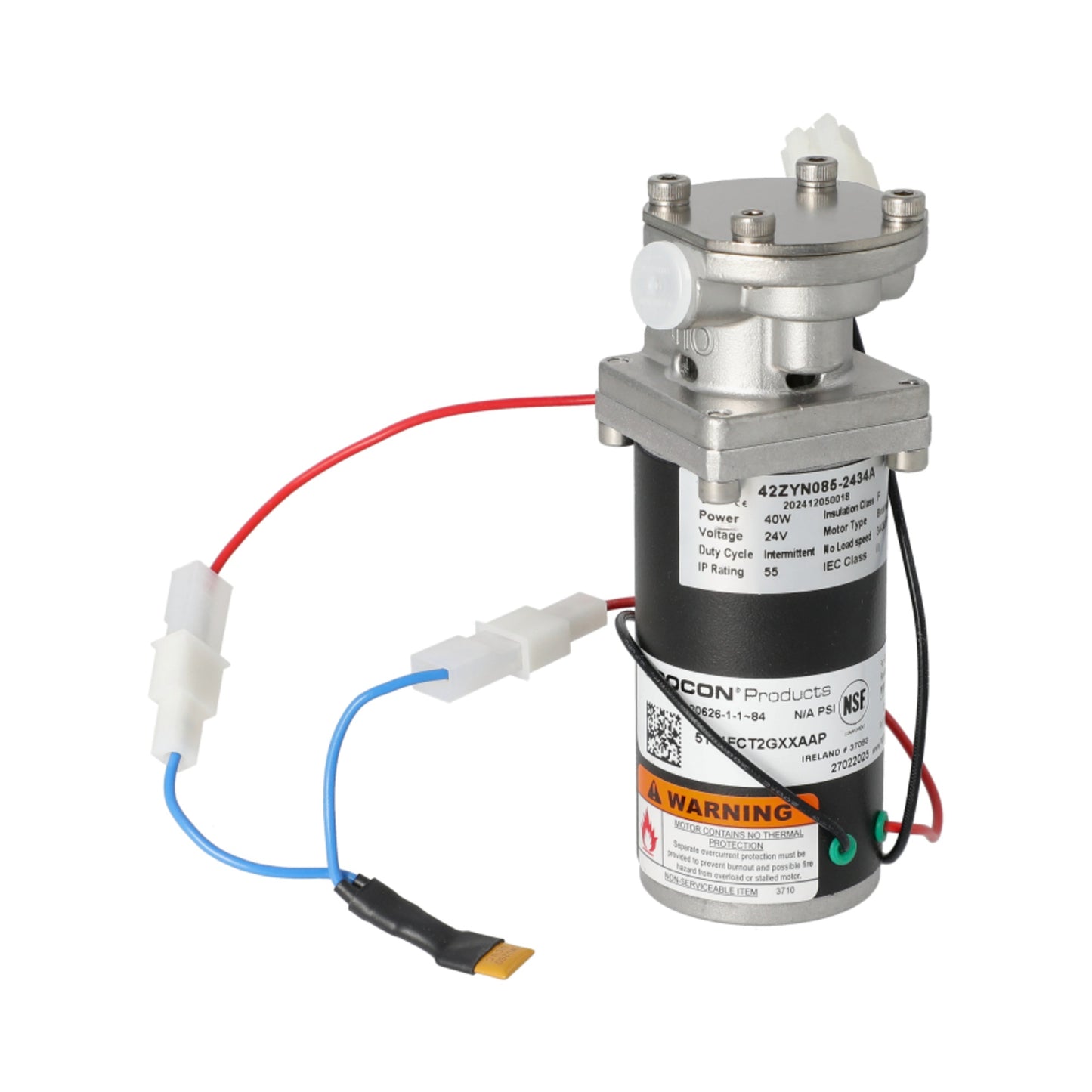 HLF Gear Pump 24V DC for Fresh Milk - Commercial Espresso