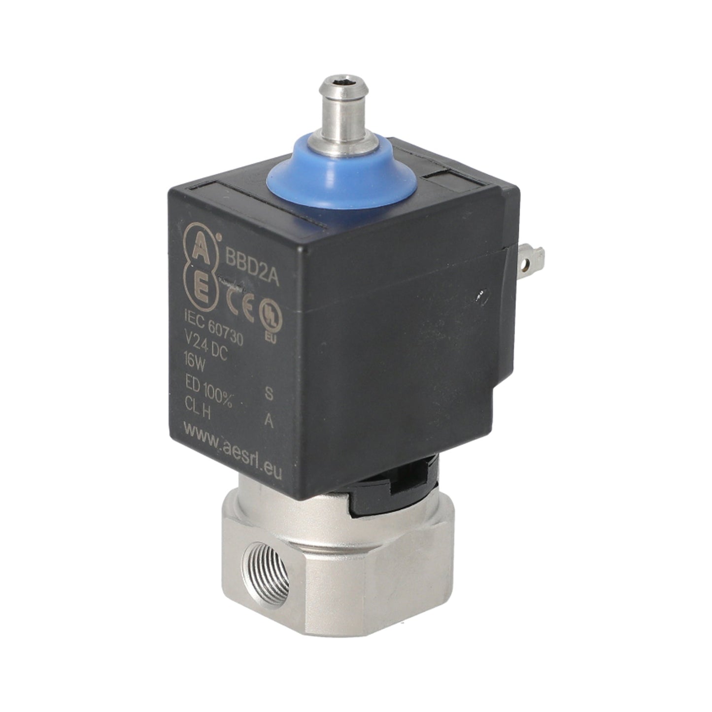 HLF Coffee Group Solenoid Valve 24V DC Stainless Steel