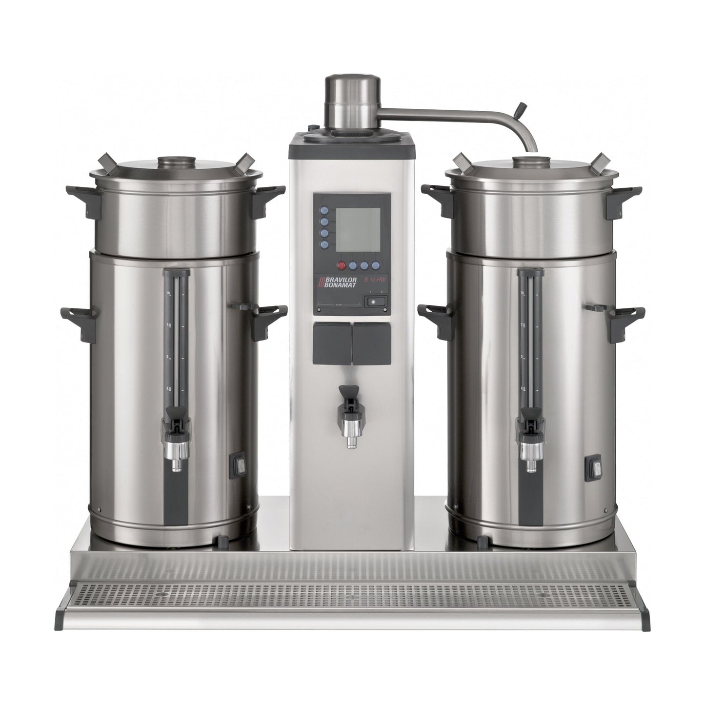 Bravilor B20 HW 11.44KW Round Filter Machine - Brew 20L in 14 Minutes - 3 Phase + Water Tap
