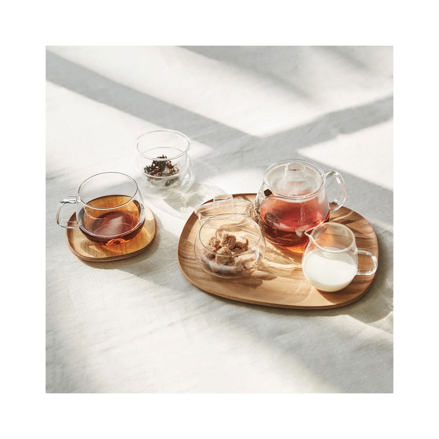 Kinto UNITEA Cup 350ml - Heat-Resistant Glass, Ideal for Tea Enjoyment