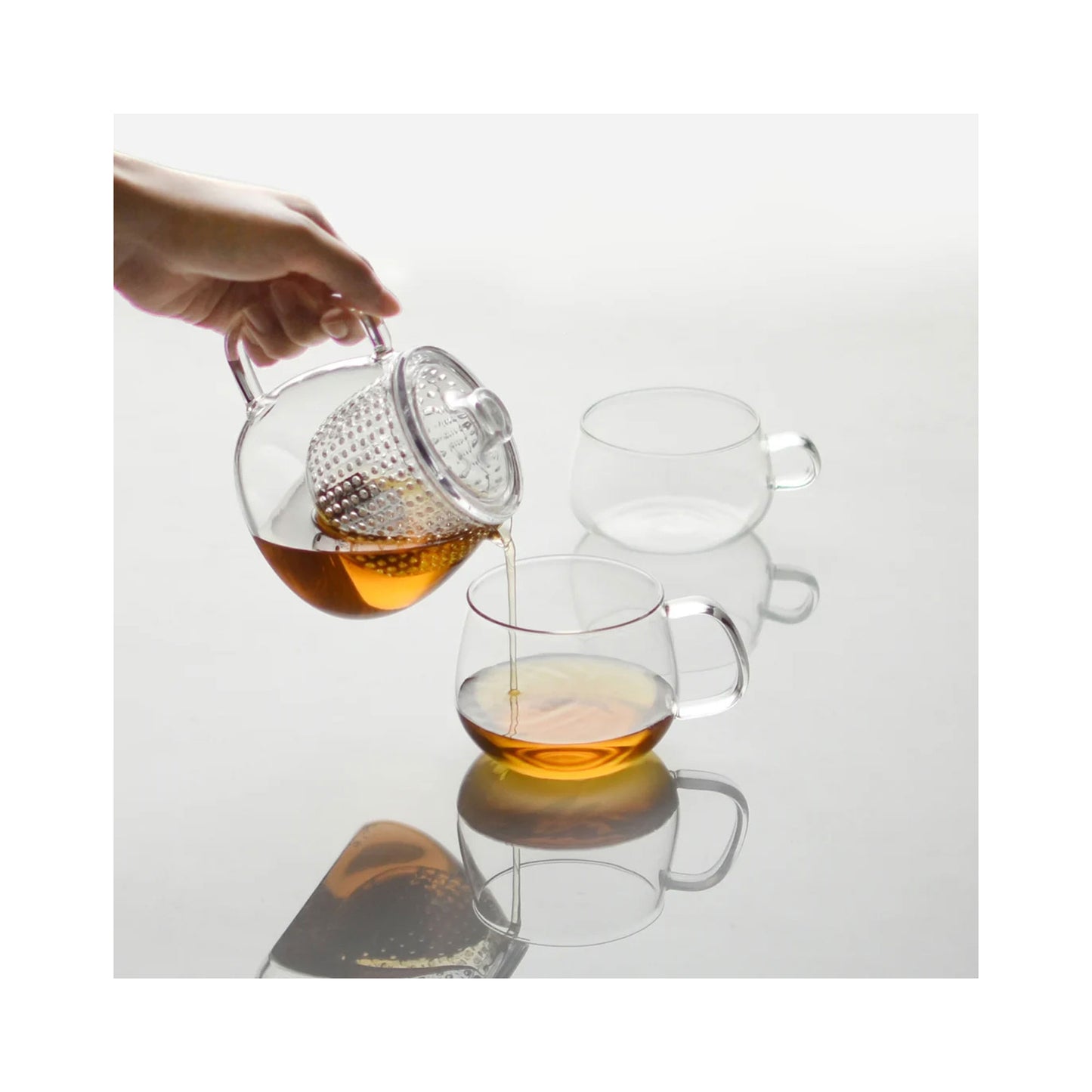 Kinto UNITEA Cup 350ml - Heat-Resistant Glass, Ideal for Tea Enjoyment