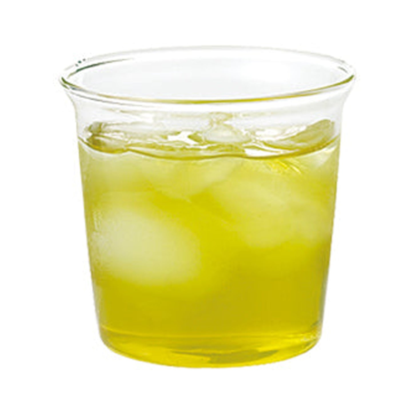 Kinto CAST Green Tea Glass 180ml - Heat-Resistant Glassware for Smooth Drinking Experience