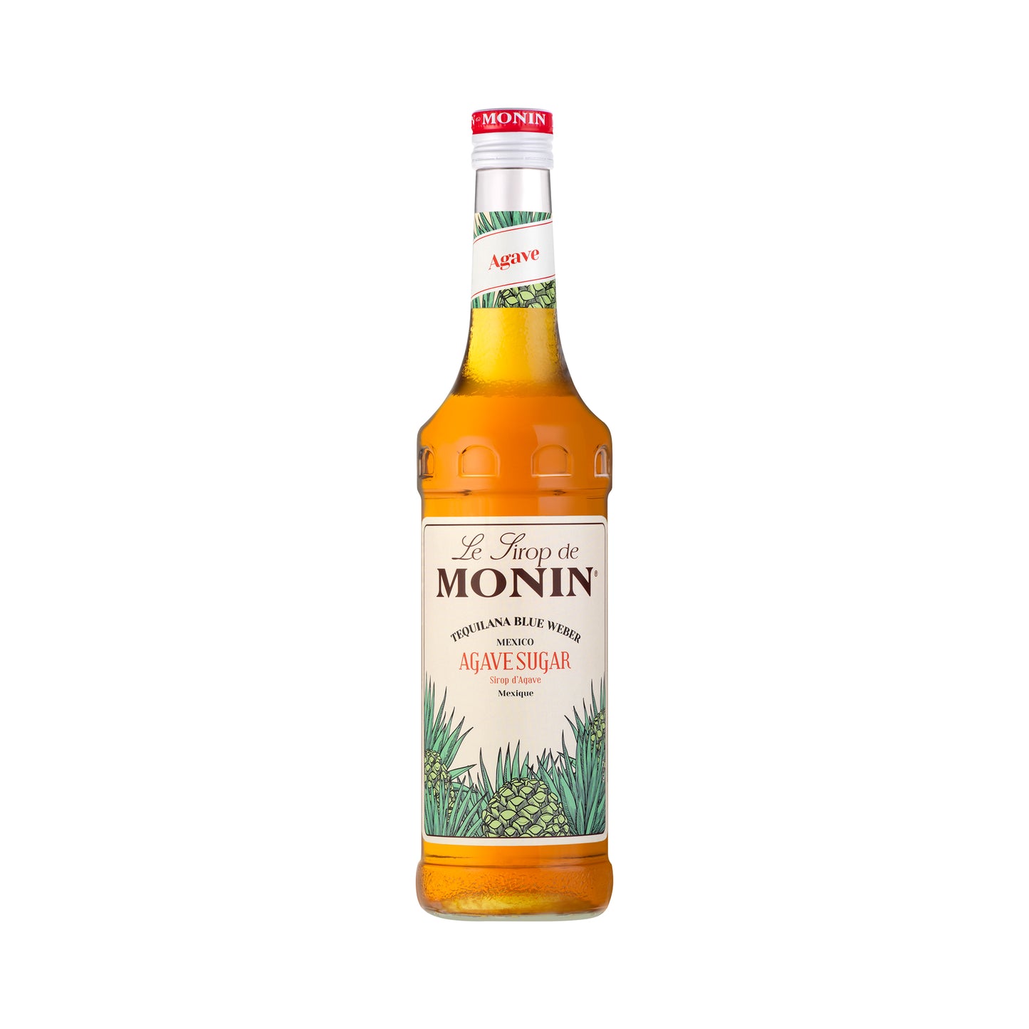 Monin Premium Agave Syrup 700ml Glass Bottle