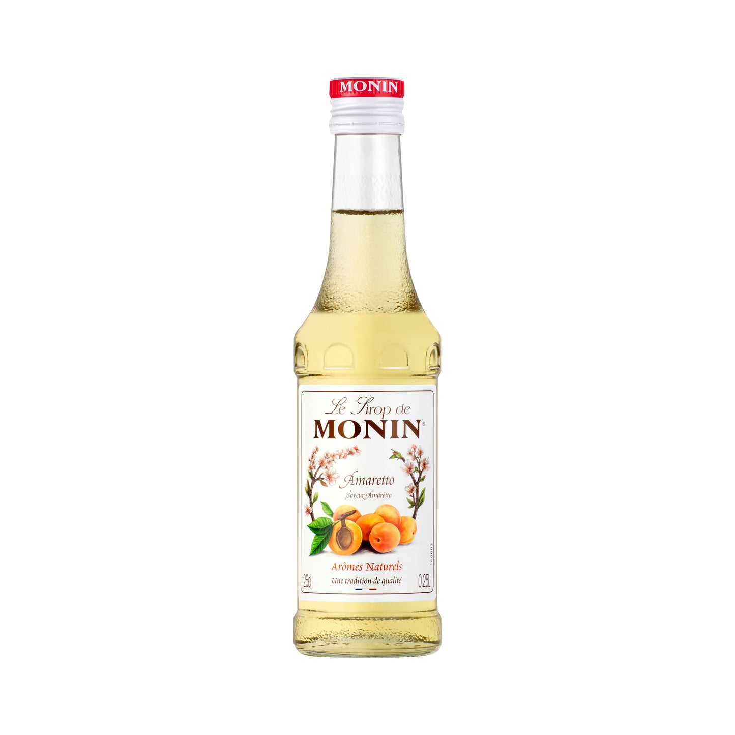 Monin Premium Amaretto Syrup 250ml Glass Bottle