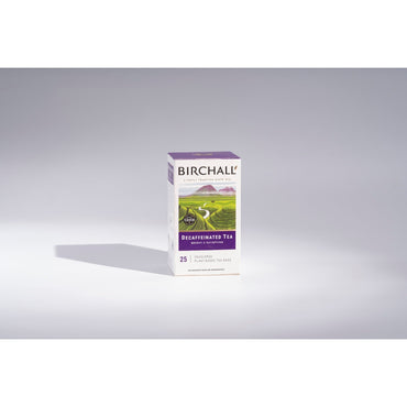 Birchall Decaffeinated Tea – 25 Plant-Based Enveloped Tea Bags, Bright & Full Flavour