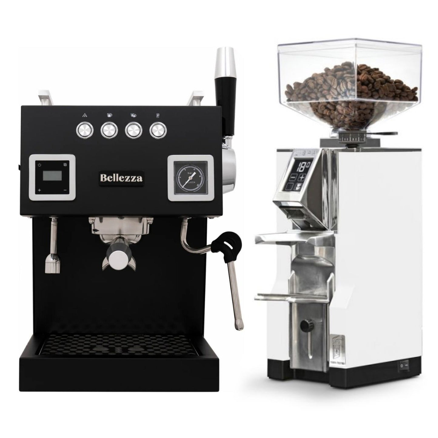 Bellezza Bellona & Eureka Mignon Libra Espresso Bundle