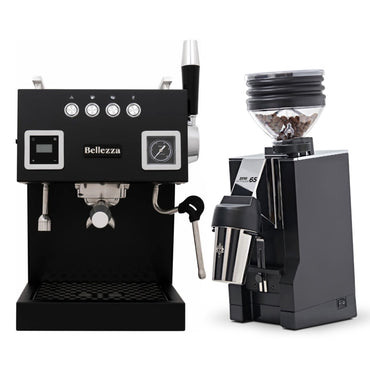 Bellezza Bellona & Eureka Mignon Zero 65 AP Espresso Bundle