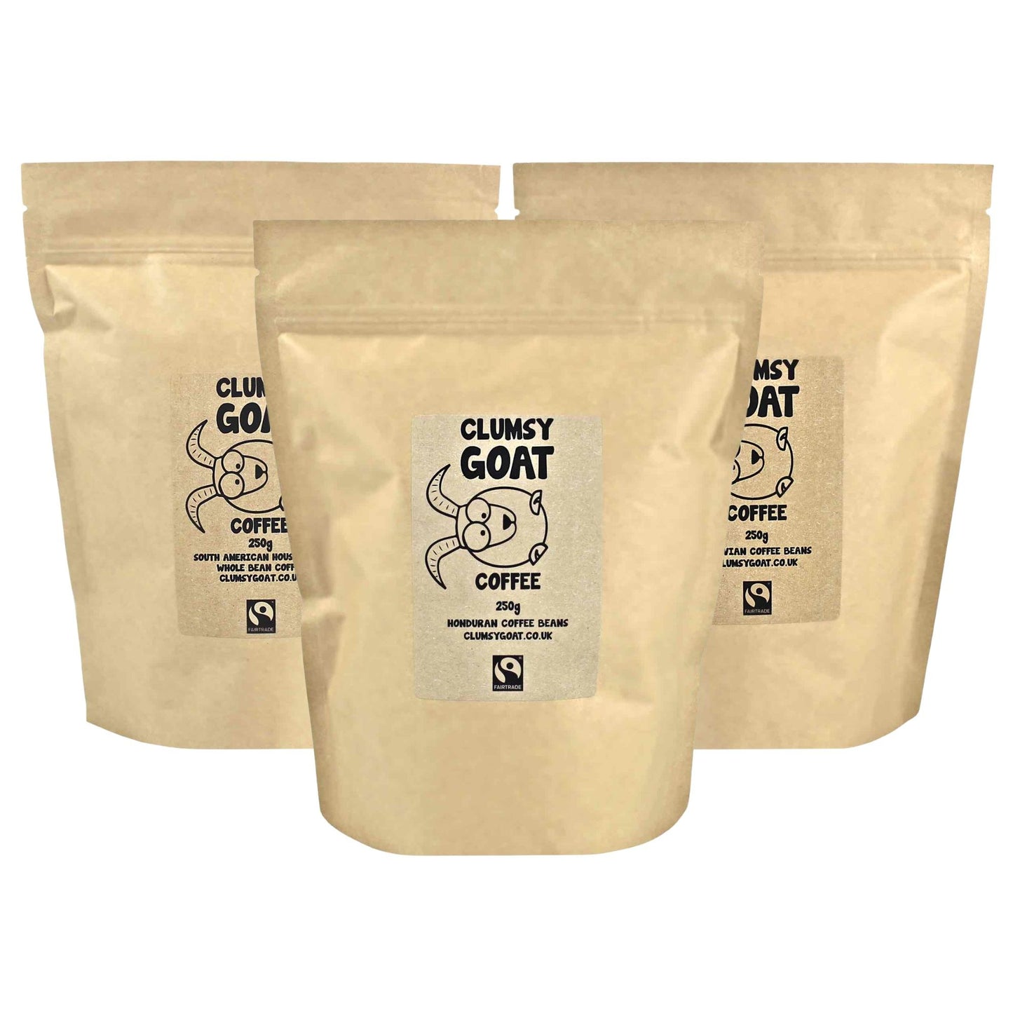 Clumsy Goat All Rounder Roast Coffee Bundle