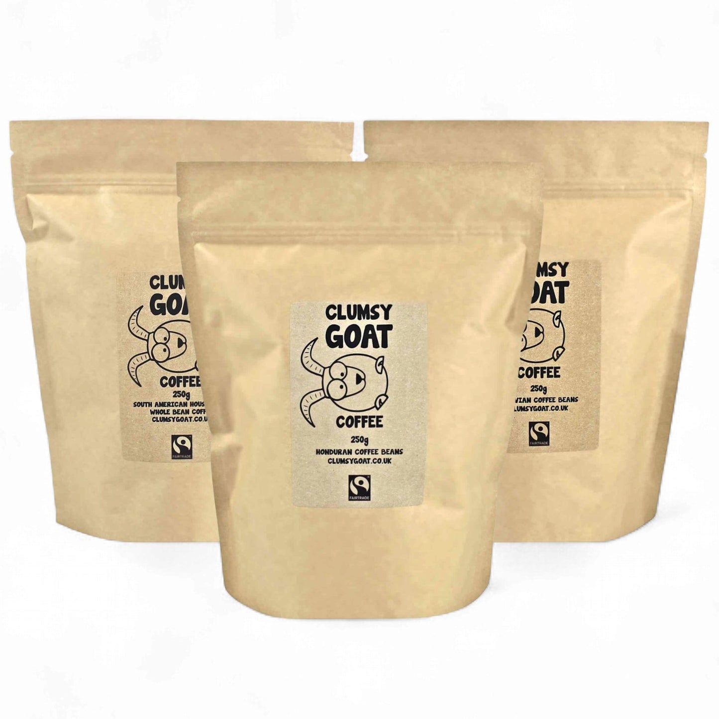 Clumsy Goat All Rounder Roast Coffee Bundle