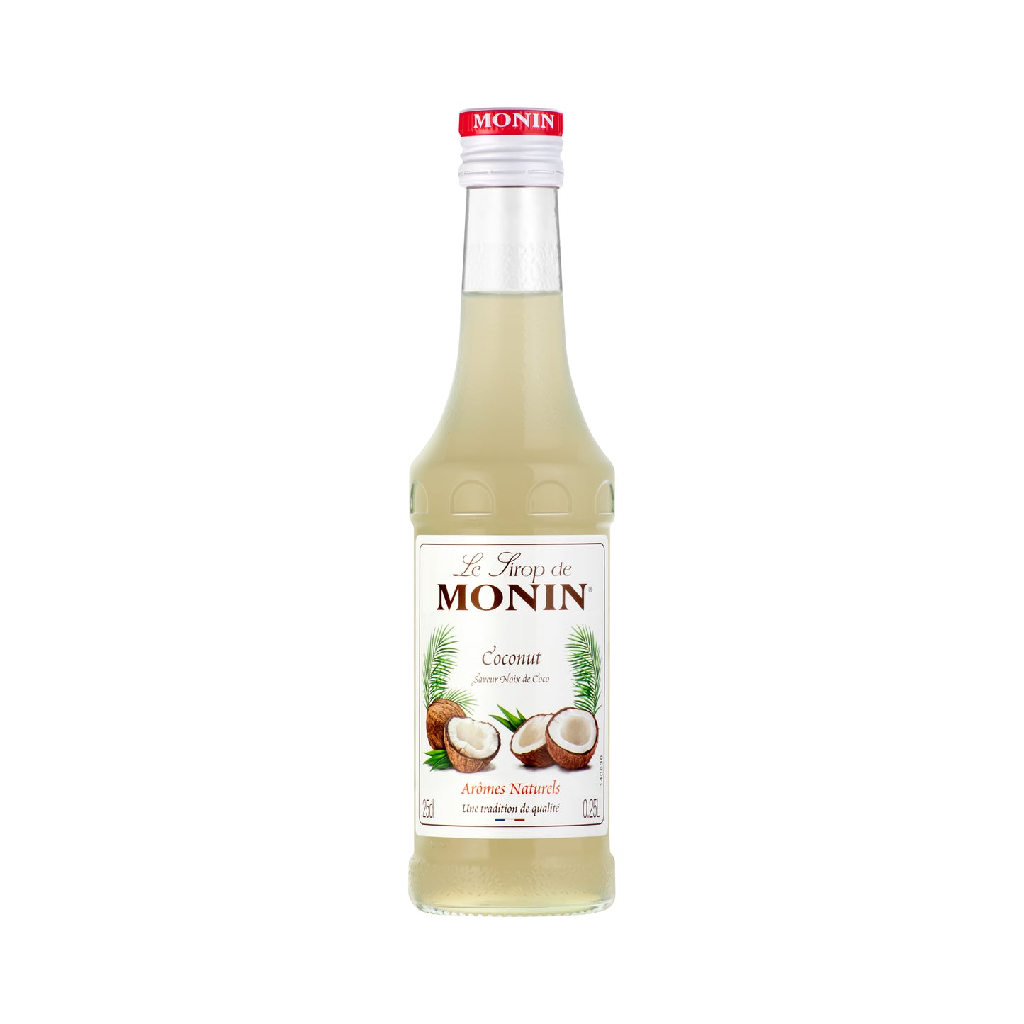 Monin Premium Coconut Syrup 250ml Glass Bottle