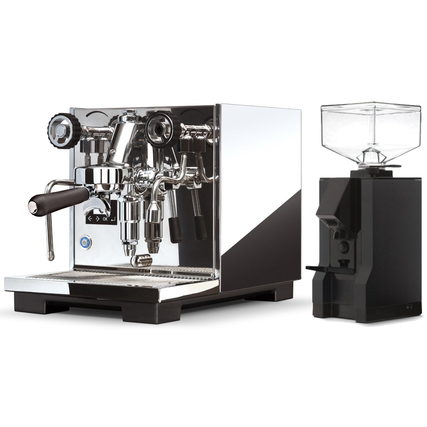 Eureka Espresso Machine & Manuale 50 Grinder Package