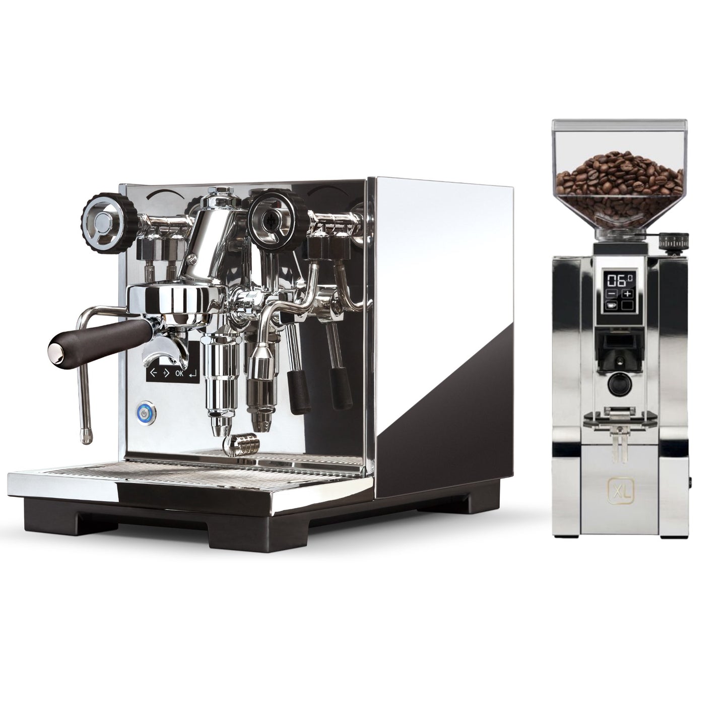 Eureka Espresso Machine & Mignon XL Grinder Package