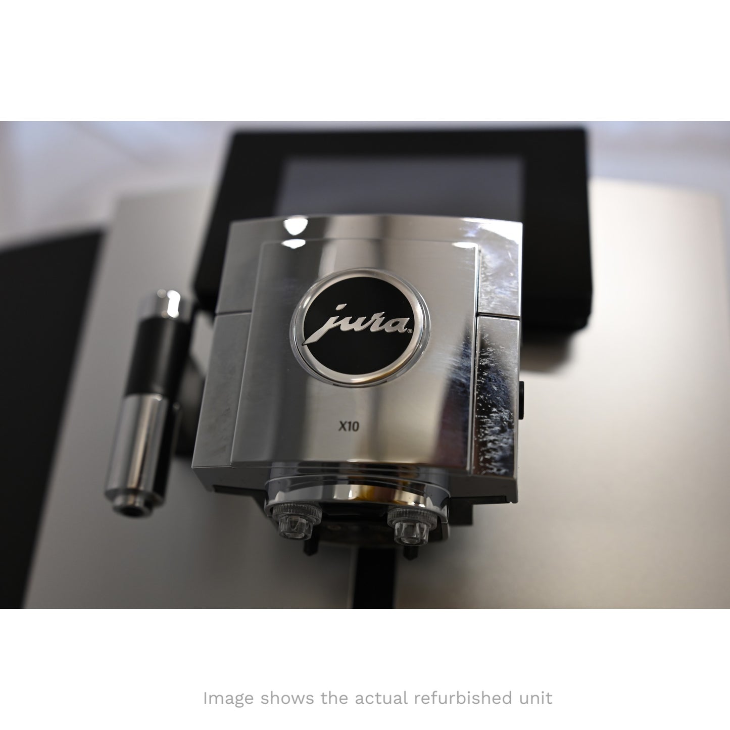 Jura JX10 Bean to Cup Coffee Machine + 2.5L Milk Cooler - 100 CPD (Refurbished)