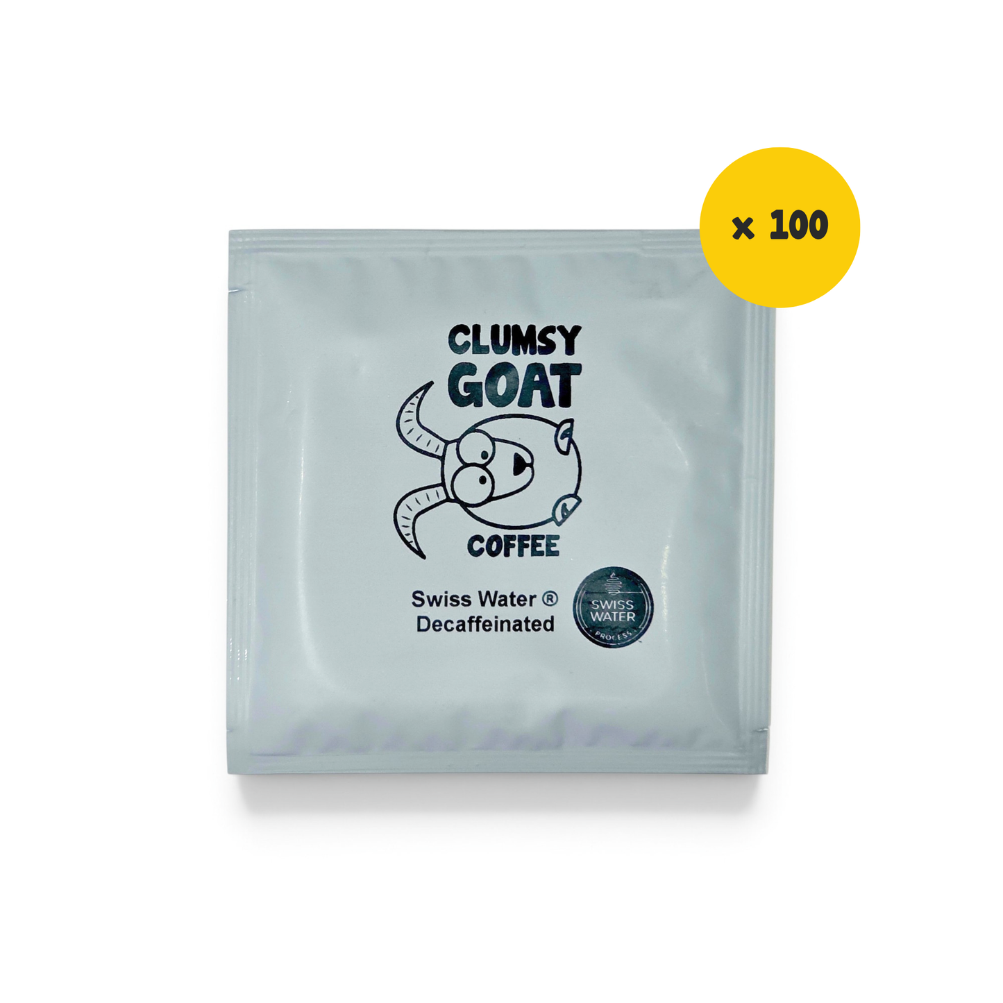 Clumsy Goat Fairtrade Organic Swiss Water Process Peruvian Decaf Coffee Beans