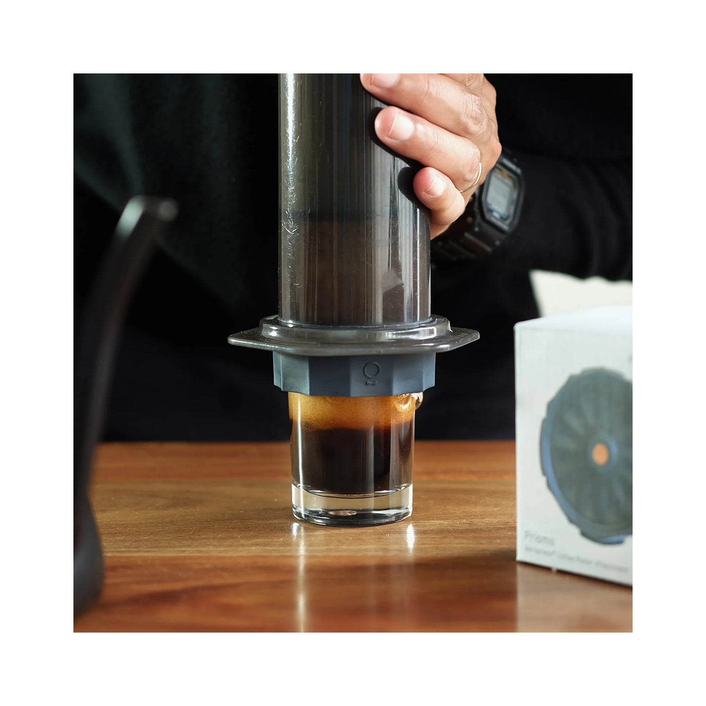 Fellow Prismo for AeroPress – Espresso-Style Coffee Maker Attachment