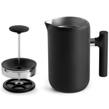 Fellow Clara French Press 680ml / 24oz - Stainless Steel Coffee Maker