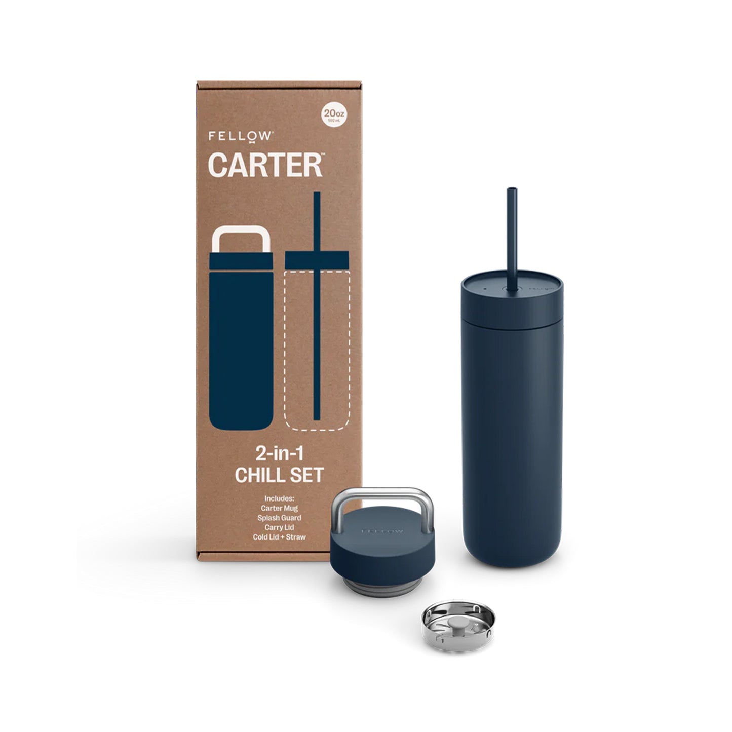 Fellow Carter 2-in-1 Chill Set | Insulated Travel Mug