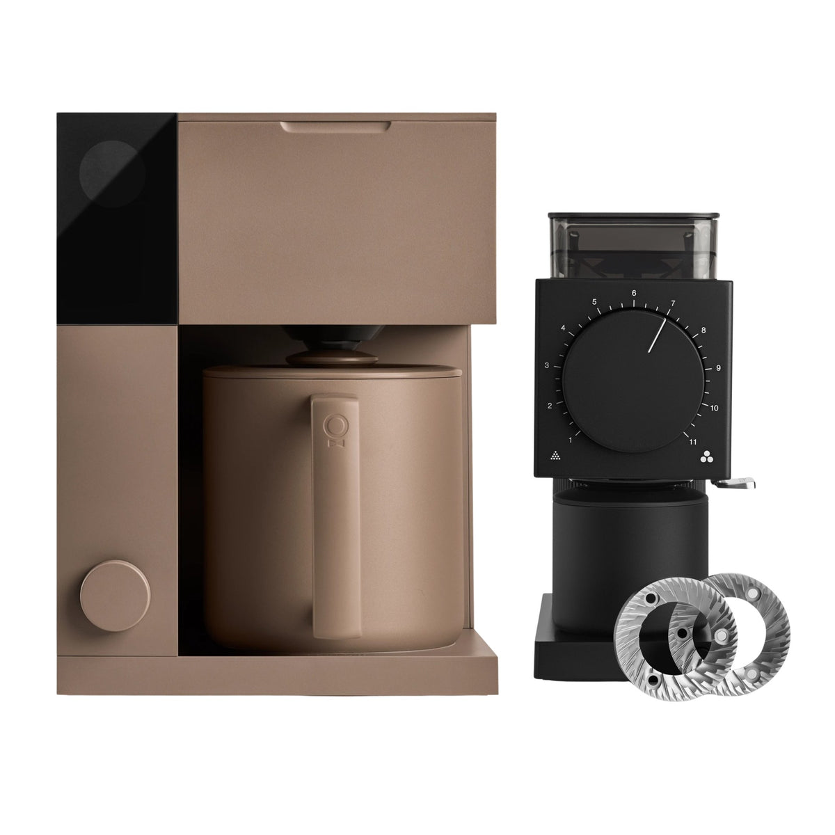 Fellow Aiden Precision Coffee Brewer + Ode Brew Grinder Gen 2 Bundle