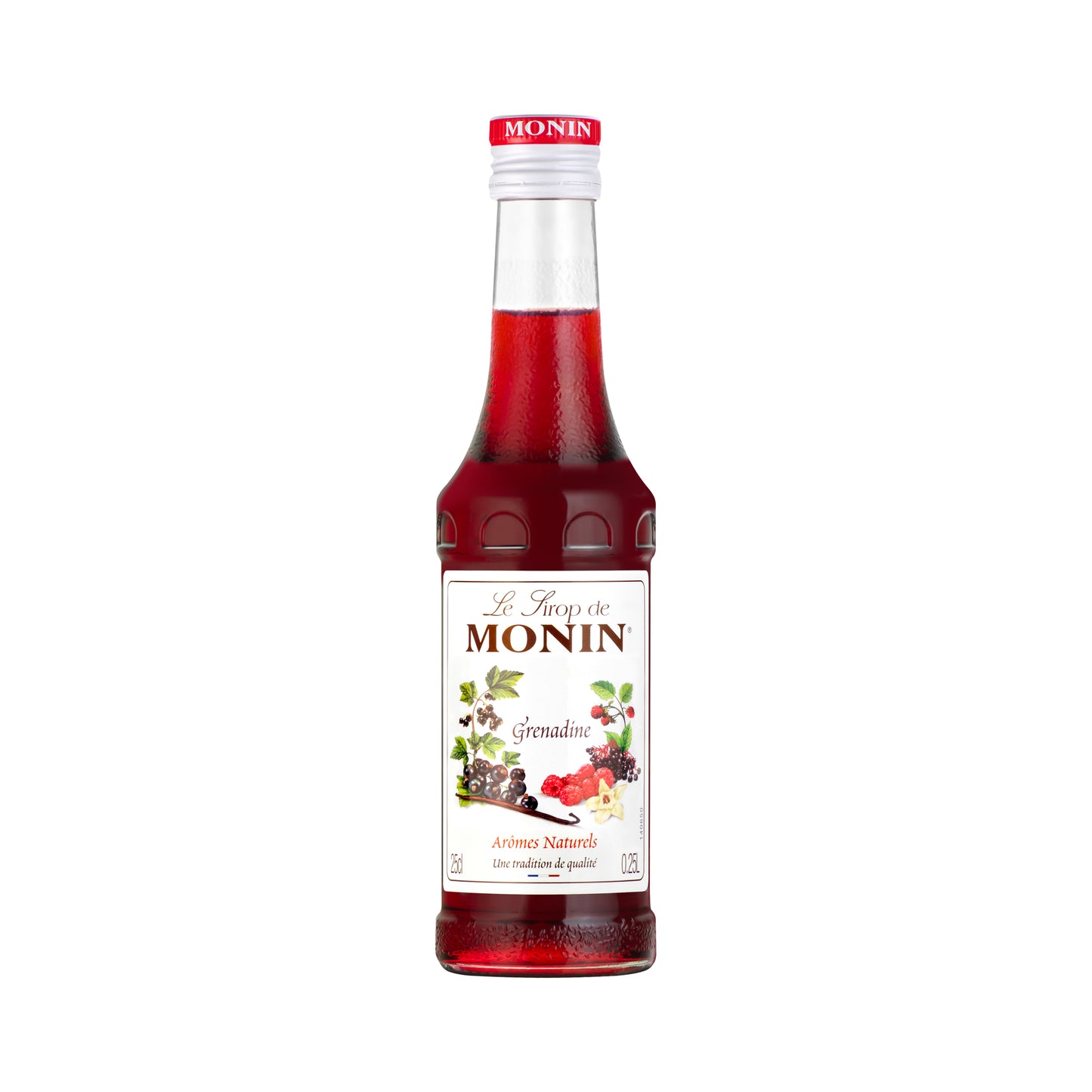 Monin Premium Grenadine Syrup 250ml Glass Bottle