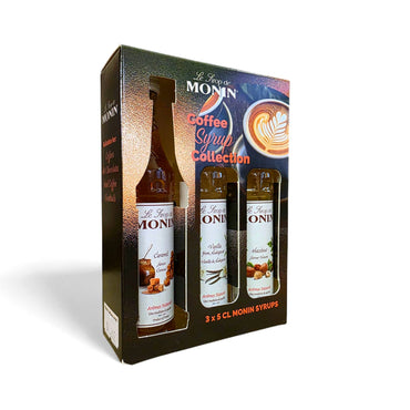 Monin Premium Coffee Syrup Gift Set 3x5cl