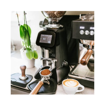 Hey Cafe Buddy Commercial Espresso Grinder - 64mm Burrs - Black